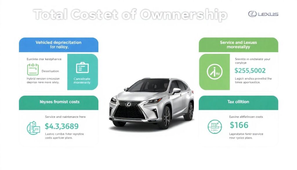 Стоимость владения Lexus RX: японский премиум и его обслуживание. - иллюстрация