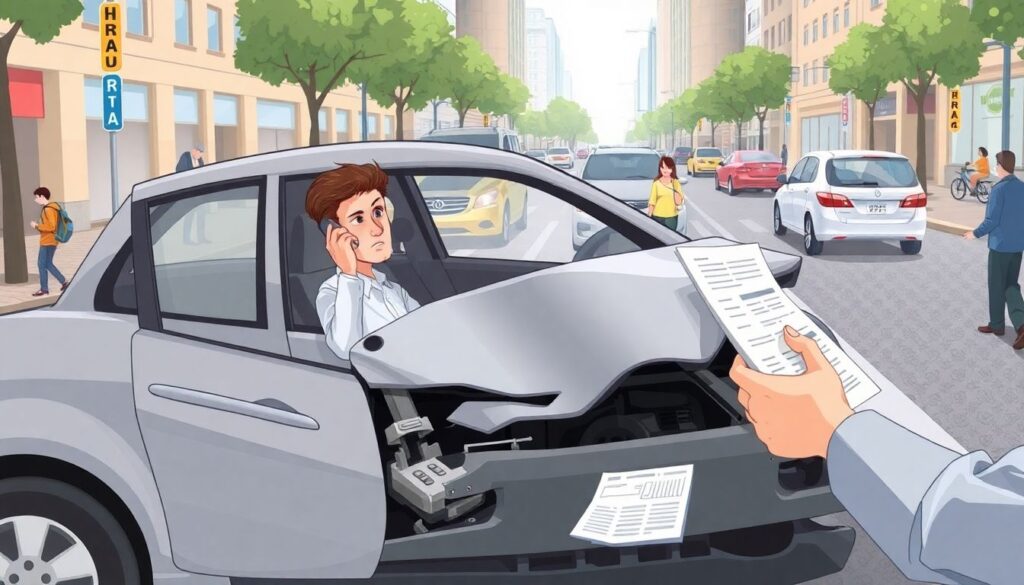 Что делать, если вы попали в ДТП на арендованном автомобиле. - иллюстрация