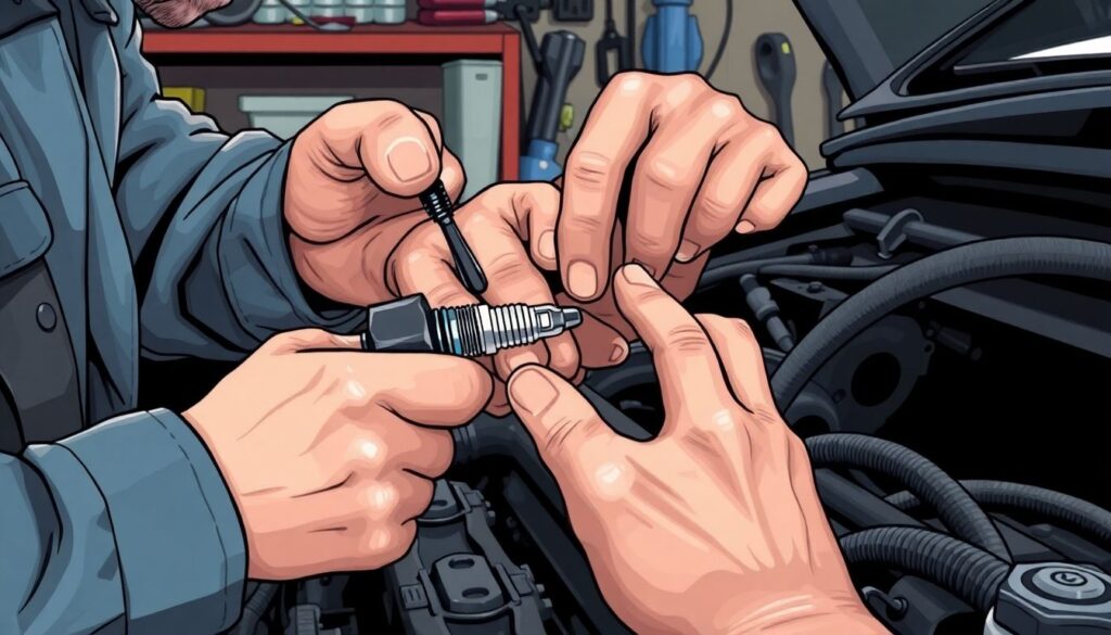 Сколько стоит замена свечей накаливания на дизельном двигателе. - иллюстрация