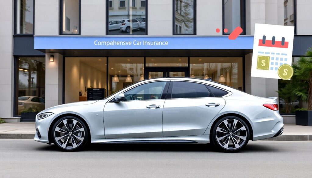 КАСКО в рассрочку — как оформить страховой полис на выгодных условиях Как оформить полис КАСКО в рассрочку. - иллюстрация