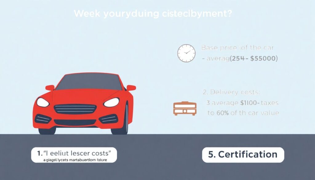 Покупка автомобиля из ОАЭ: стоимость, оформление и важные нюансы процесса Покупка автомобиля из ОАЭ: полная стоимость и процедура. - иллюстрация
