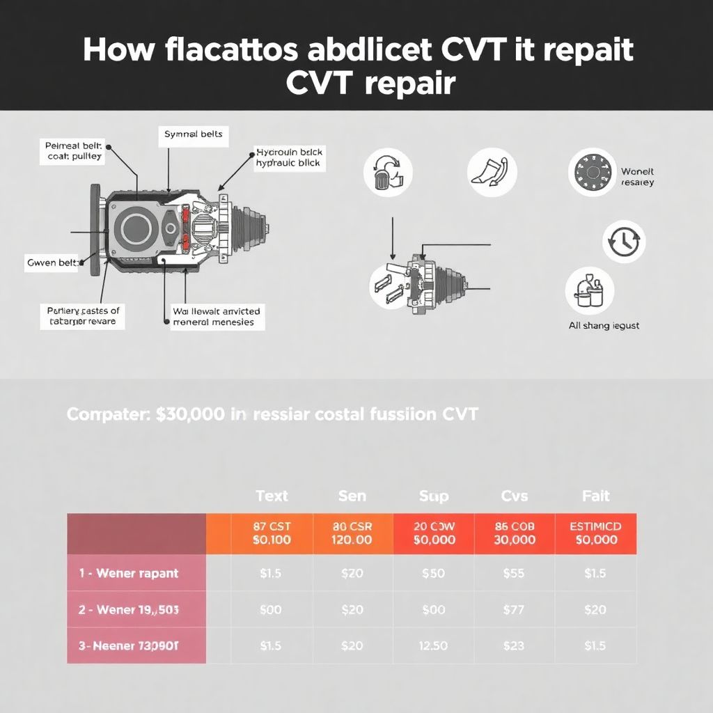 Сколько стоит ремонт вариатора.