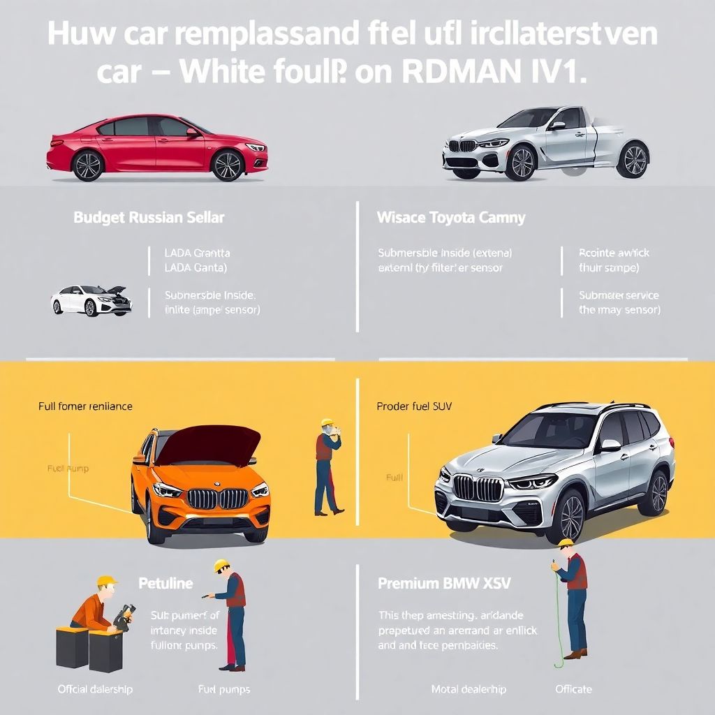 Замена топливного насоса — сколько стоит и от чего зависит цена услуги Сколько стоит замена топливного насоса.