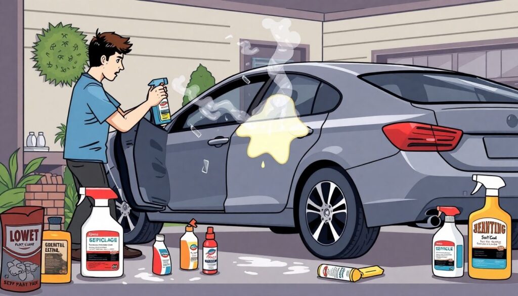 Расходы на автохимию для ухода за машиной: сколько стоит качественный уход Расходы на качественную автохимию для ухода за машиной. - иллюстрация