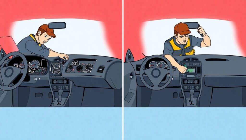 Сколько стоит замена радиатора печки в машине и от чего зависит цена Сколько стоит замена радиатора печки. - иллюстрация