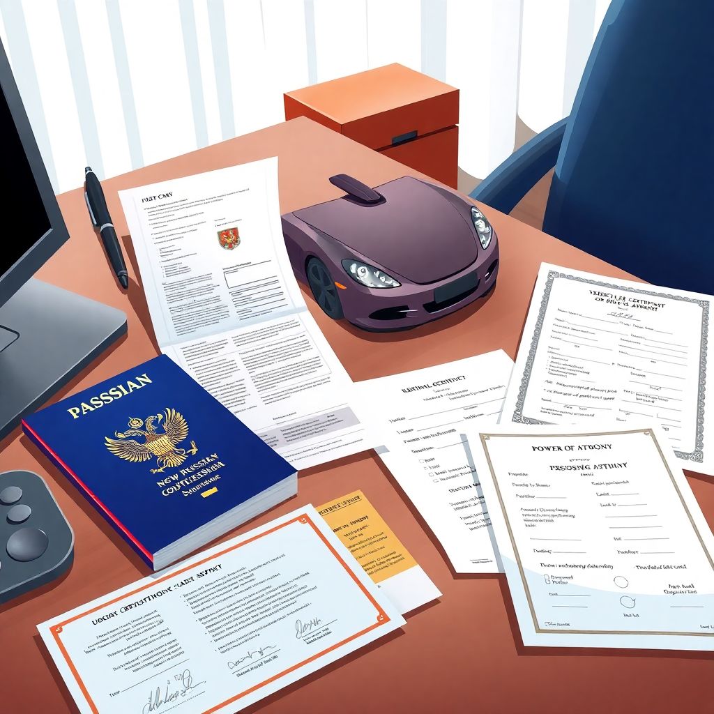 Как продать автомобиль, если вы меняете фамилию.