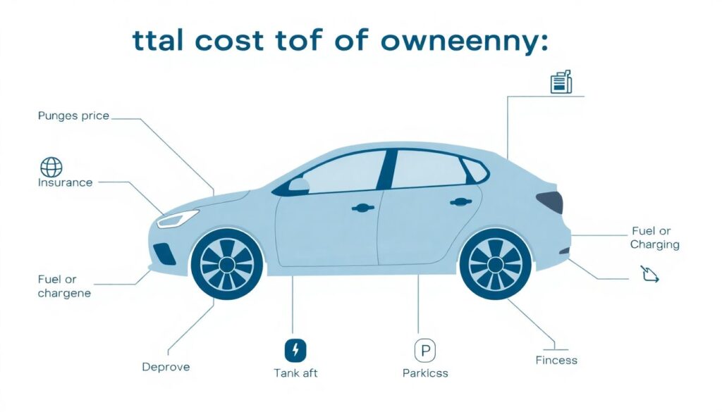 Финансовая сторона владения автомобилем - иллюстрация