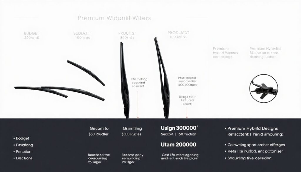 Расходы на качественные щетки стеклоочистителя. - иллюстрация