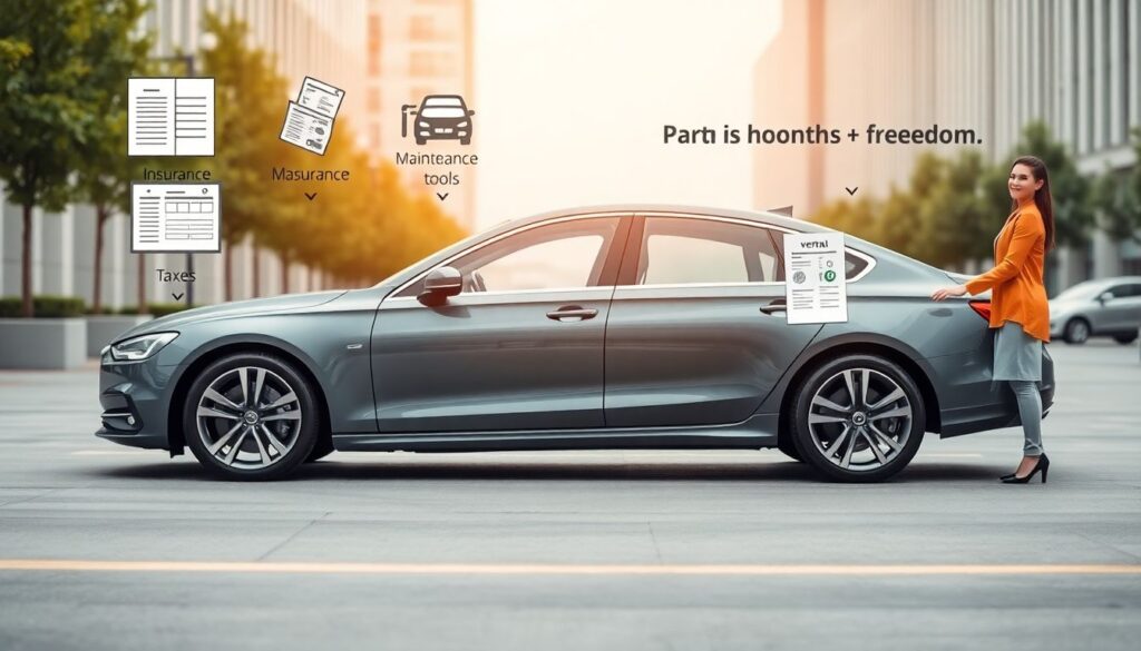 Что выгоднее: свой автомобиль или долгосрочная аренда (подписка). - иллюстрация