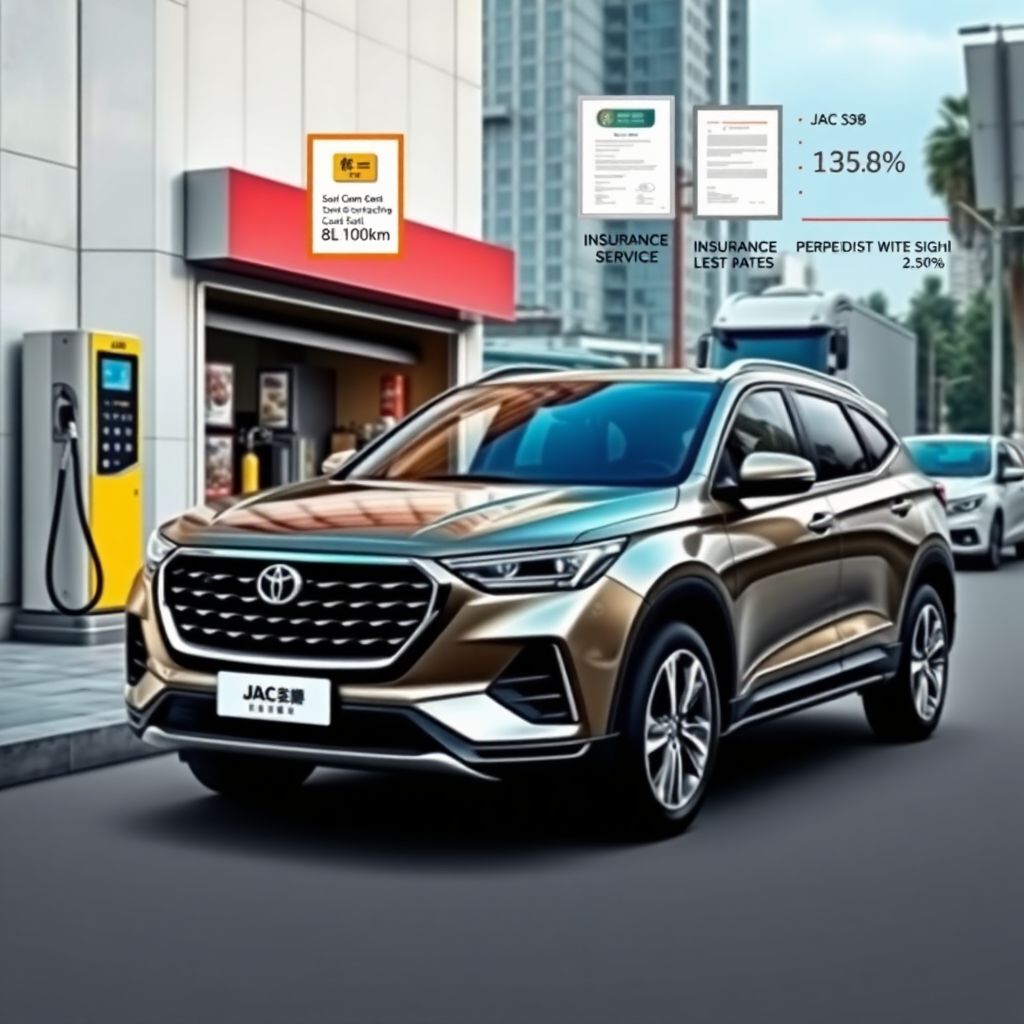 Стоимость владения jac js6: еще один китайский кроссовер.