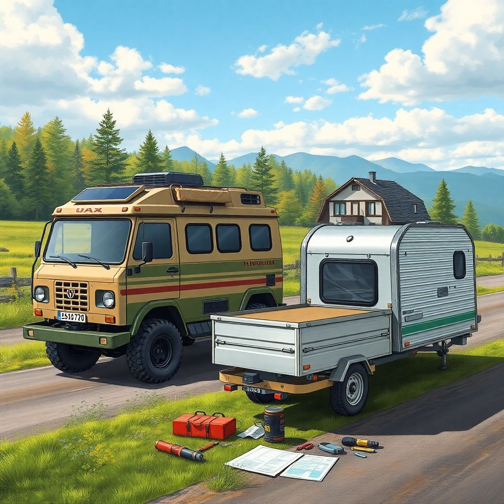 Как зарегистрировать самодельный автомобиль или прицеп.