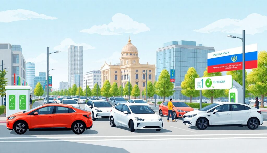 Налоговые льготы для владельцев электромобилей в разных регионах России. - иллюстрация