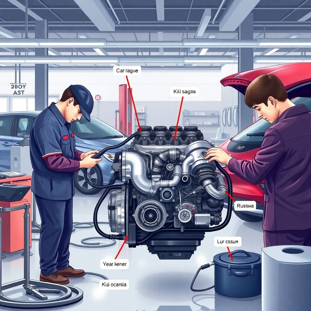 Сколько стоит обслуживать турбированный двигатель малого объема (1.2 1.5 л).