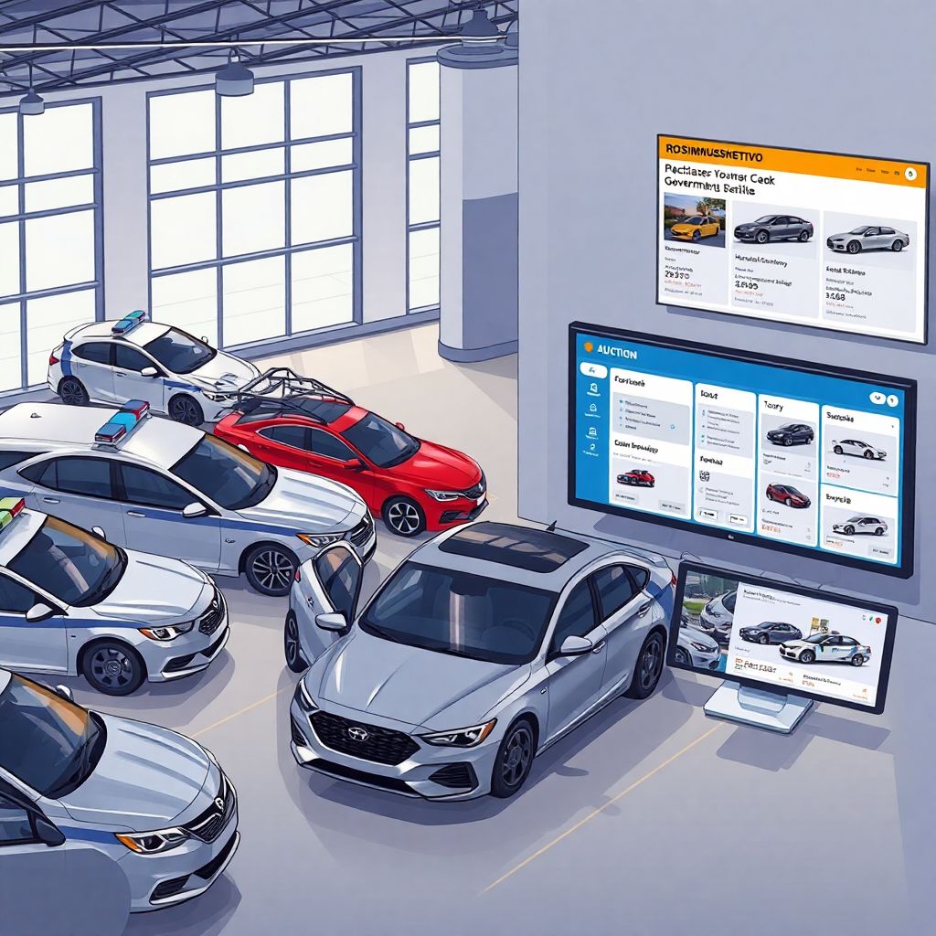 Покупка автомобиля, работавшего в полиции или других госслужбах.