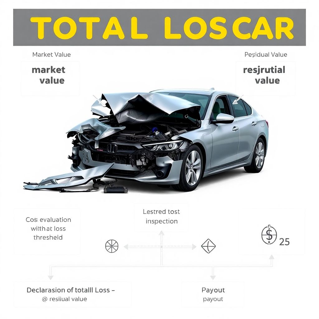 Что такое тотальная гибель автомобиля и как рассчитывается выплата.