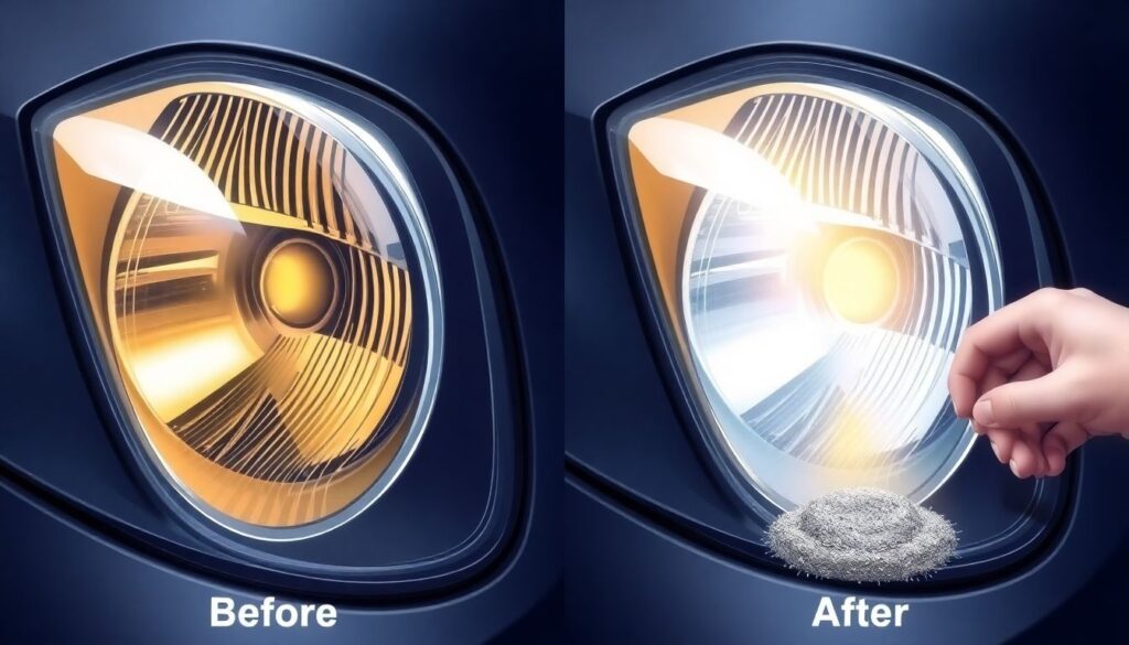 Расходы на восстановление и полировку фар. - иллюстрация