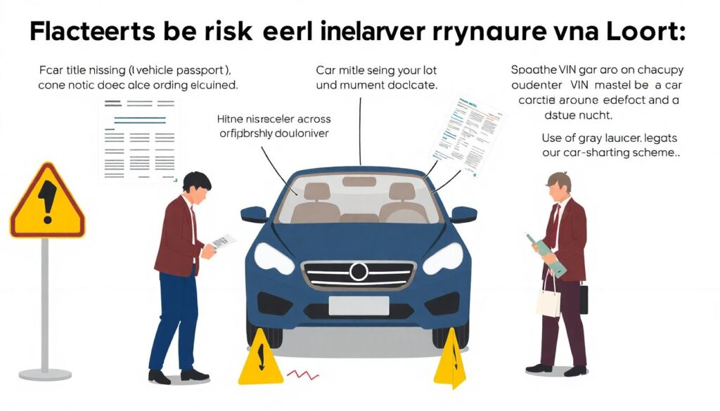 Финансовые риски при покупке автомобиля по серой схеме и как их избежать Финансовые риски покупки автомобиля по серой схеме. - иллюстрация