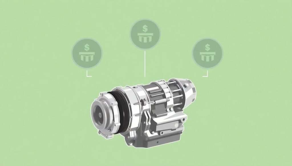 Расходы на обслуживание роботизированной трансмиссии с двумя сцеплениями. - иллюстрация