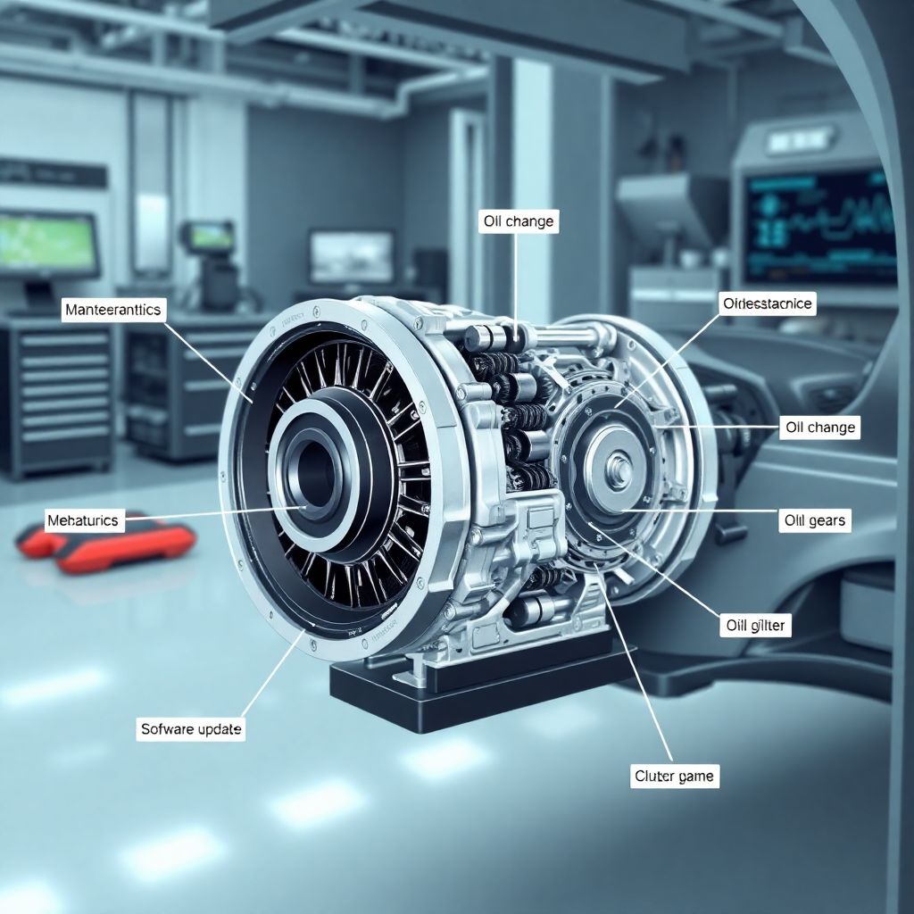Расходы на обслуживание роботизированной трансмиссии с двумя сцеплениями.