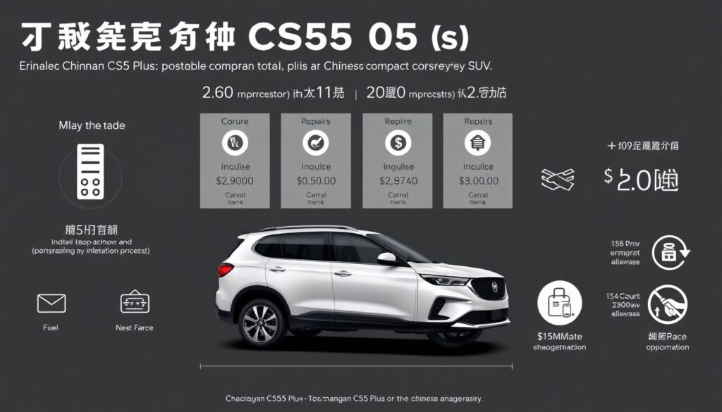 Стоимость владения Changan CS55 Plus: свежий взгляд на китайца. - иллюстрация