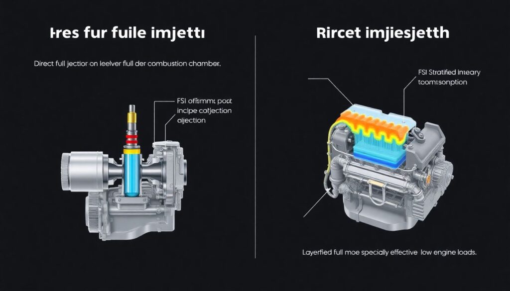 Стоимость владения автомобилем с прямым впрыском Gdi или Fsi в 2024 году Стоимость владения автомобилем с непосредственным впрыском (GDI, FSI). - иллюстрация