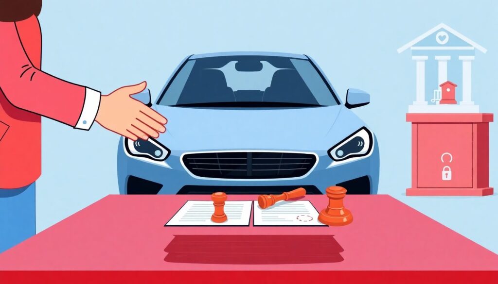 Как влияет неоплаченный штраф на продажу автомобиля. - иллюстрация