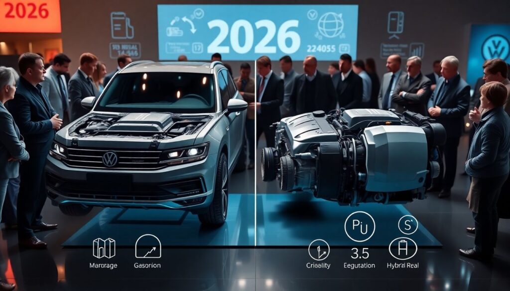 Сравнение расходов на бензиновый и дизельный Volkswagen Touareg. - иллюстрация