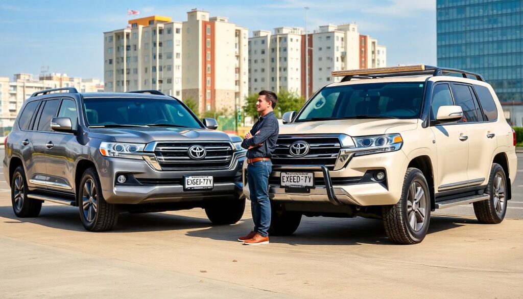 Сравнение расходов на Toyota Land Cruiser 300 и Exeed VX. - иллюстрация