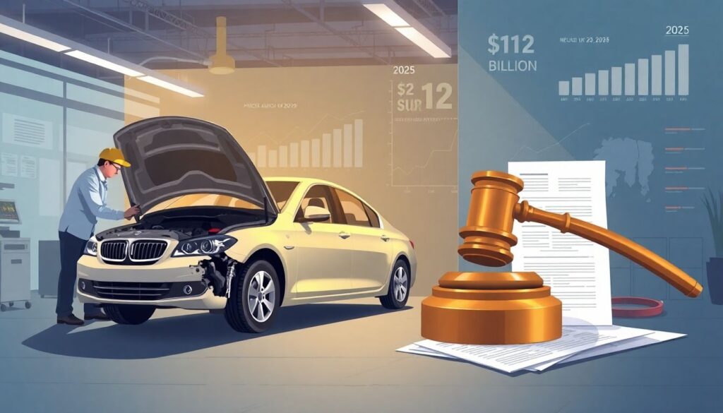 Проверка автомобиля по VIN на отзывные кампании производителя. - иллюстрация