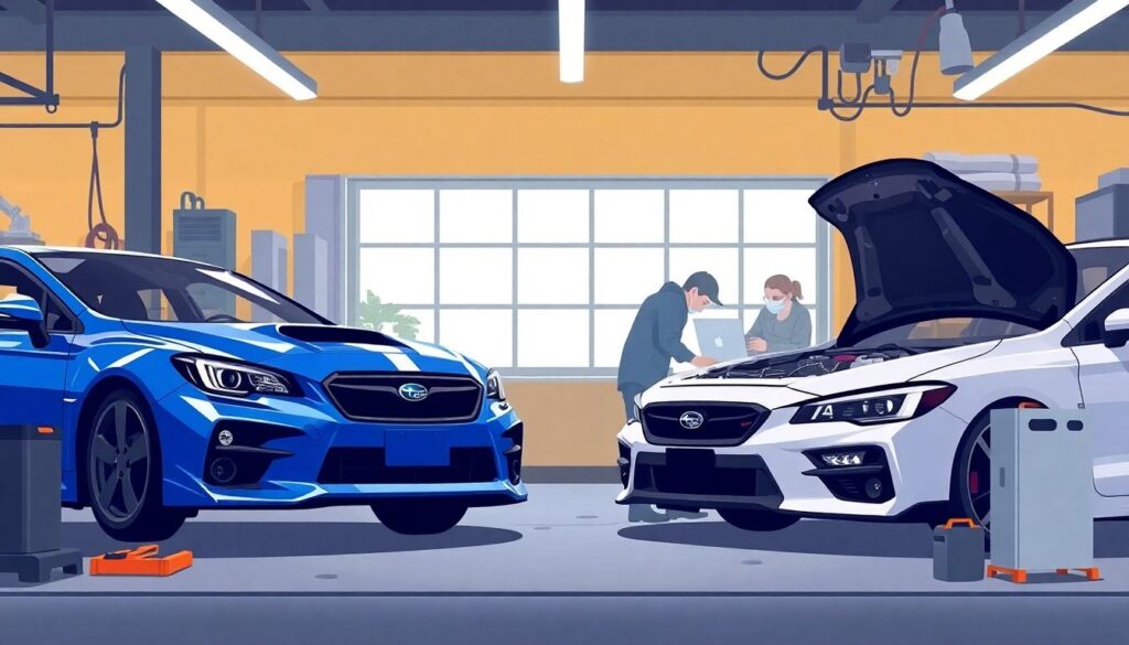 Расходы на содержание автомобиля с оппозитным двигателем (Subaru). - иллюстрация