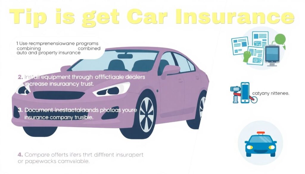 Страхование дополнительного оборудования, установленного на автомобиль. - иллюстрация