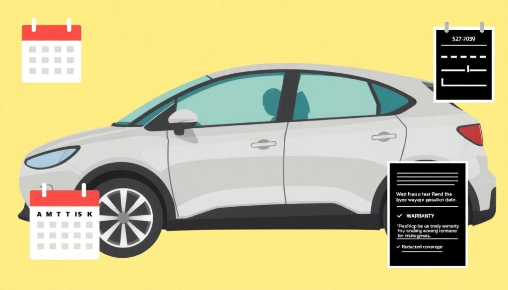 Покупка автомобиля после тест-драйва в салоне — стоит ли брать подержанную машину Покупка автомобиля, который использовался для тест-драйвов в салоне. - иллюстрация