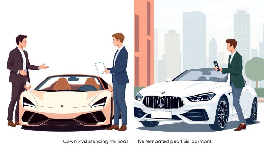 Сколько стоит владеть редким или эксклюзивным автомобилем. - иллюстрация