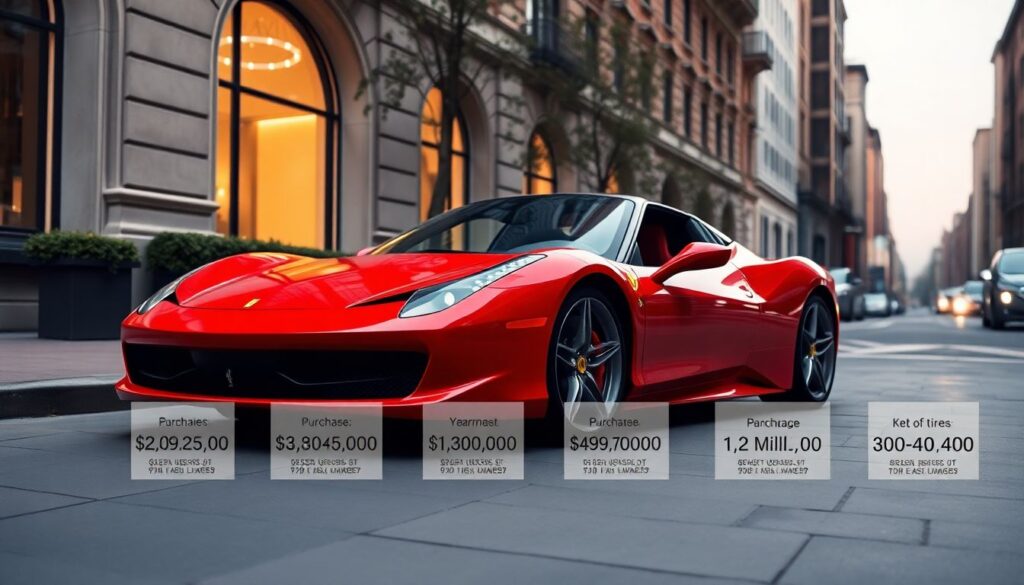 Сколько стоит владеть редким или эксклюзивным автомобилем. - иллюстрация