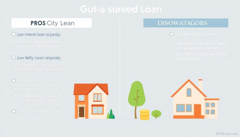 Как выбрать между автокредитом и кредитом под залог недвижимости. - иллюстрация