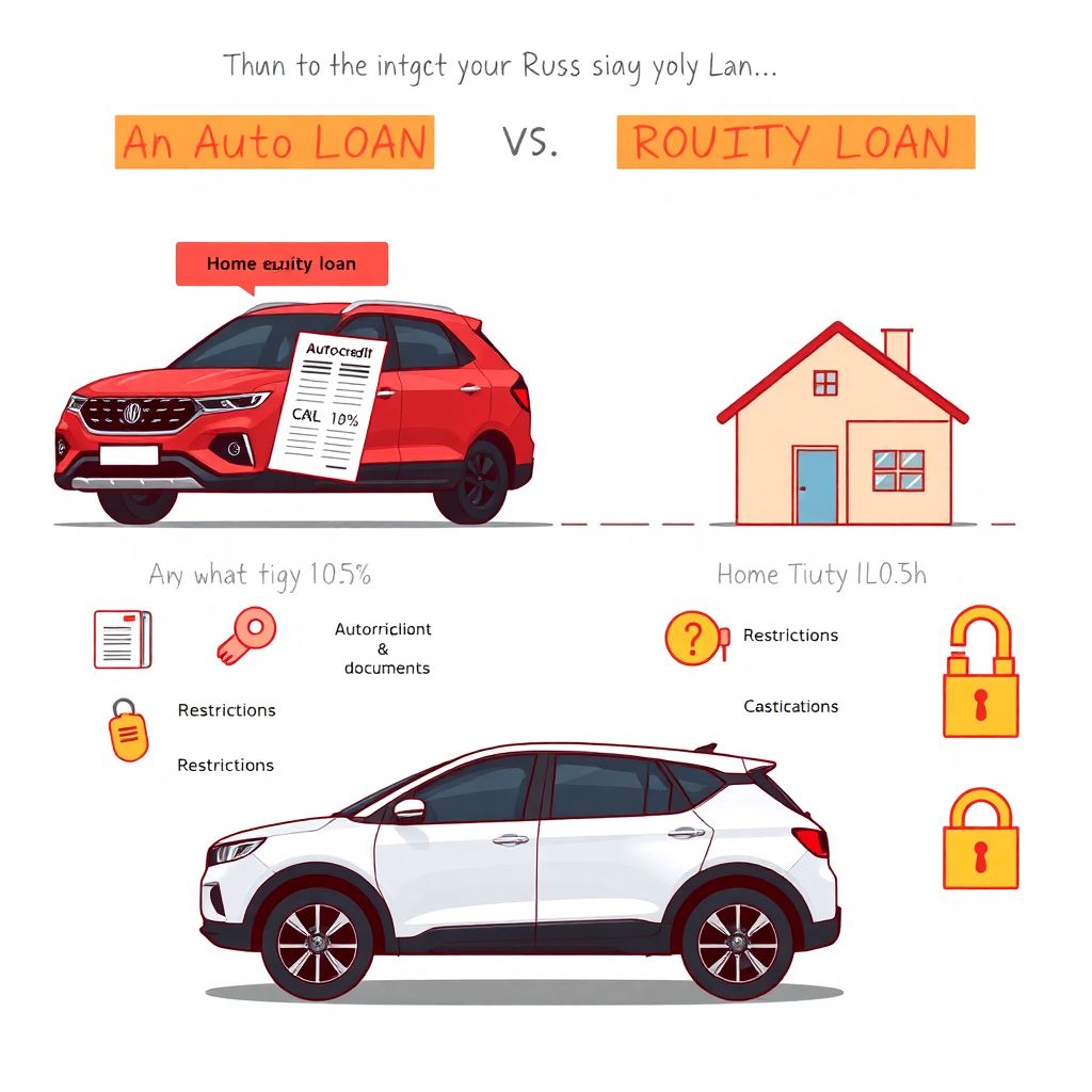 Как выбрать между автокредитом и кредитом под залог недвижимости.