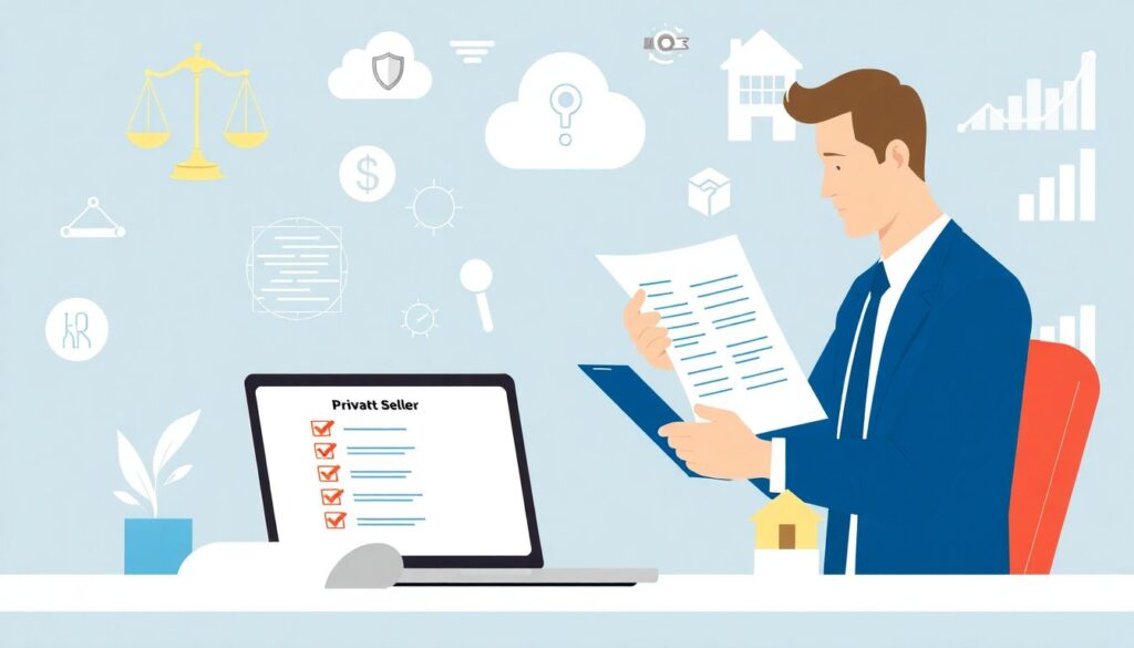 Проверка продавца-физлица на наличие долгов и банкротства. - иллюстрация